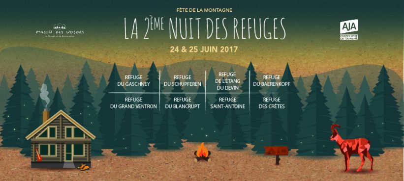 La Nuit des Refuges - Massif des Vosges - AJA